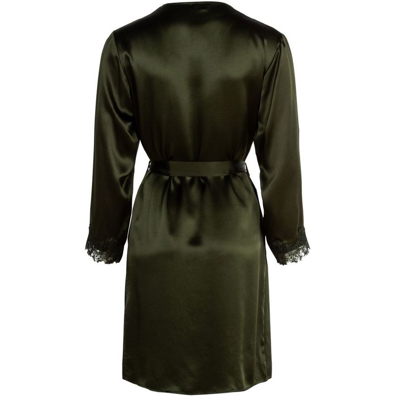 Lady Avenue Pure Silk Kimono Blonde