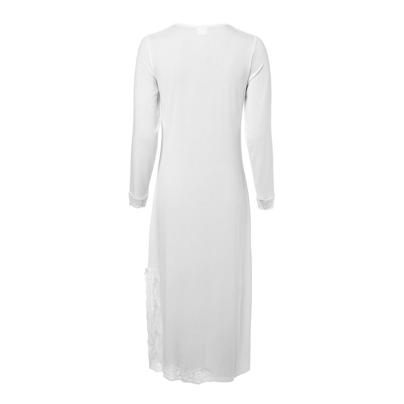 Pearl Elegance Lang Nattkjole