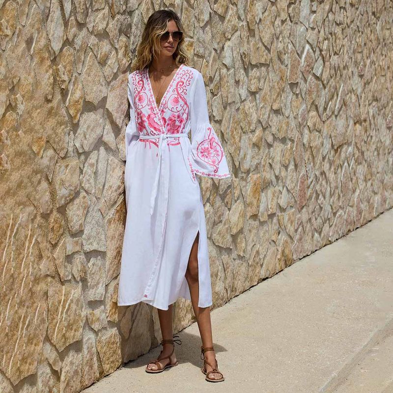 Melissa Odabash Romilly Open Kaftan