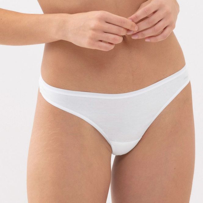 Hovedbilde Mey Superfine Organic Thong Hvit