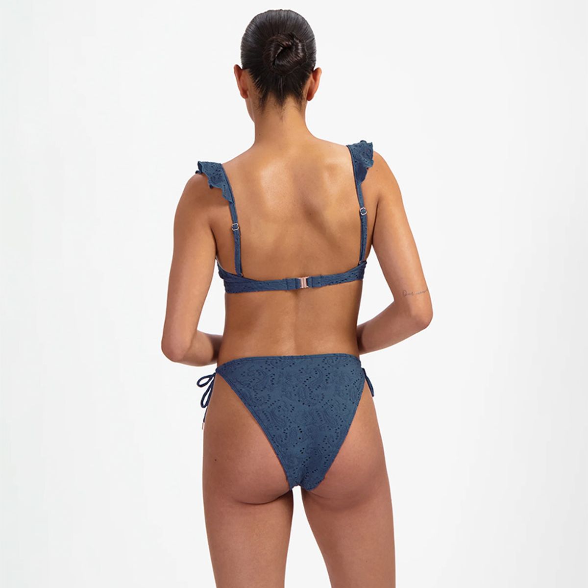 Beachlife Nightsky Embroidery Padded Bikinitopp