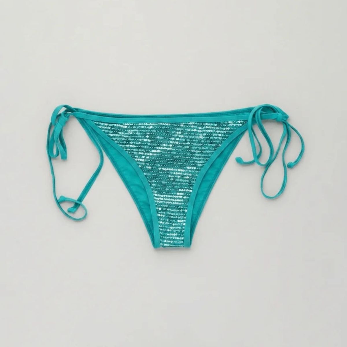 Leonore Swimwear Makai Bikini Bottom Turquoise