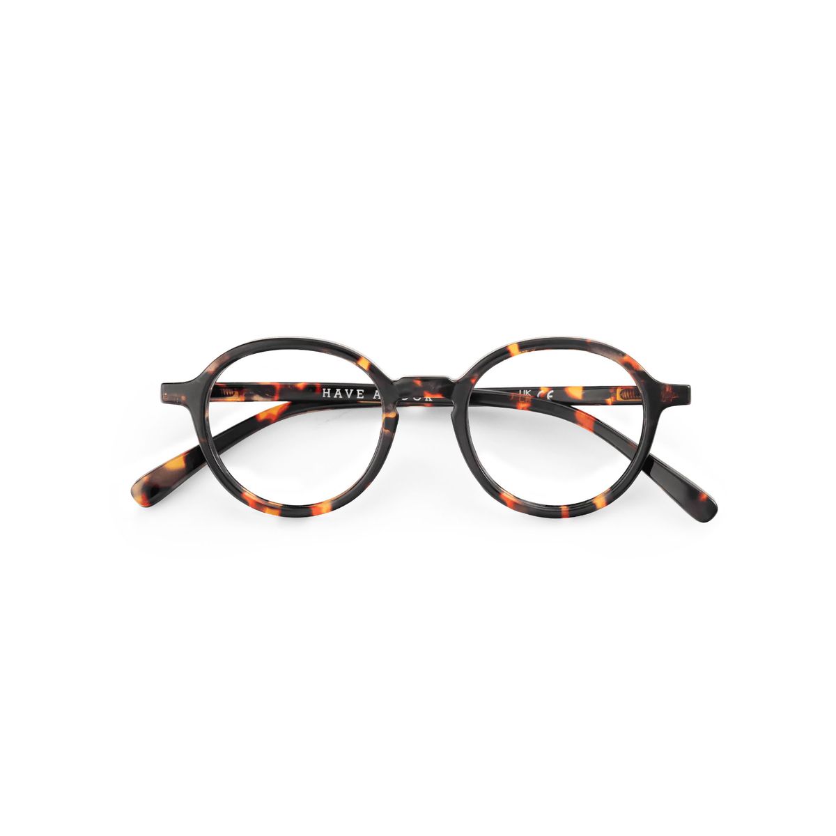 Have A Look Circle Slim Briller Tortoise