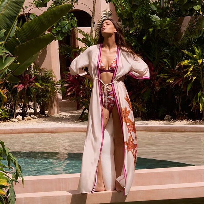 Hovedbilde Cyell Palms & Patterns Kimono Kjole