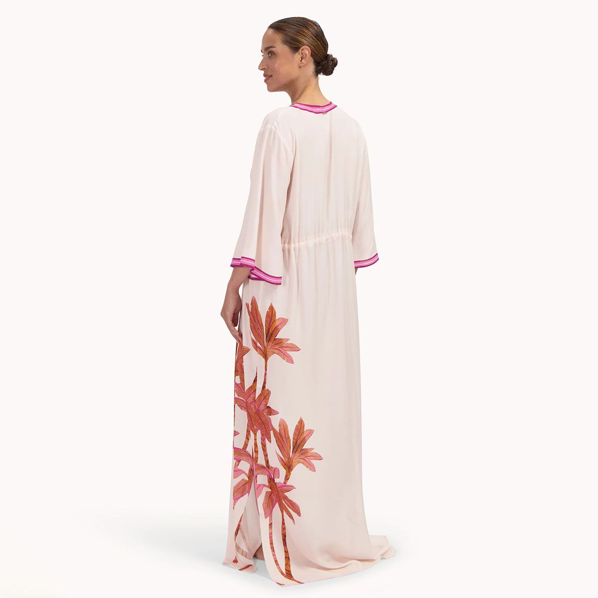 Cyell Palms & Patterns Kimono Kjole