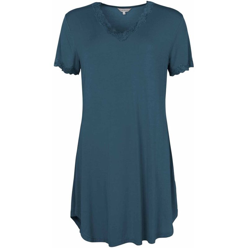 Lady Avenue Bamboo Nattkjole Kort Arm