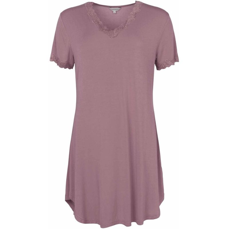 Lady Avenue Bamboo Nattkjole Kort Arm