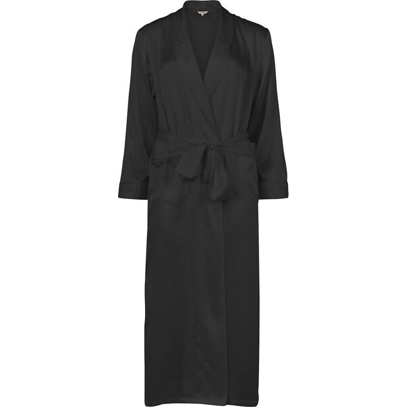 Lady Avenue Pure Silk Lang Kåpe 
