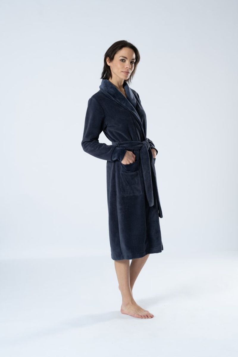 Belmanetti Aspen Bamboo DoubleFace Collar Robe 