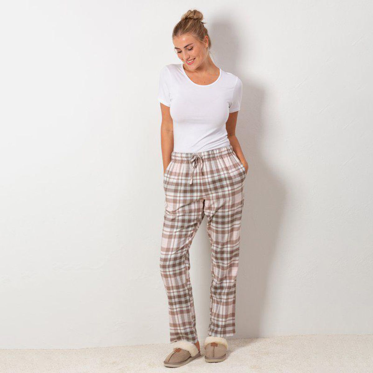 Trofe Flannel Check Pyjamas